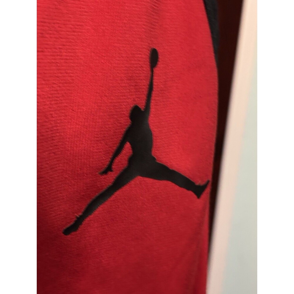 Jordan Jumpman Boys Red Joggers Pants Size Boys Large 12-13 Yrs - Picture 2 of 9